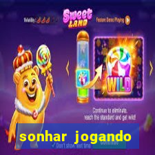 sonhar jogando futebol e fazendo gol